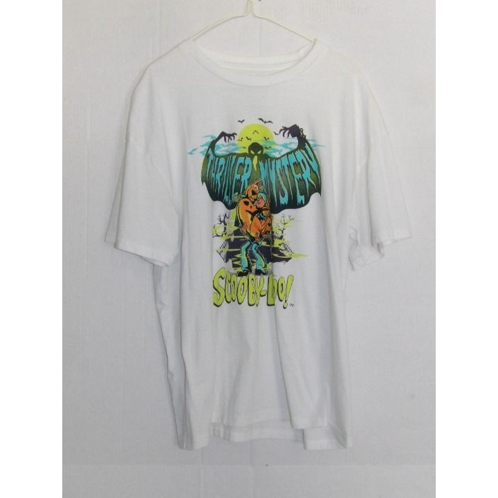 Scooby Doo Men's White T-Shirt Size Xl